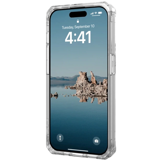Чохол UAG Plyo для iPhone 15 Pro Ice Rose Gold with MagSafe (114286114348) - зображення 5