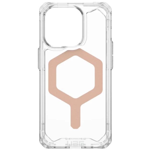 Чохол UAG Plyo для iPhone 15 Pro Ice Rose Gold with MagSafe (114286114348) - зображення 8