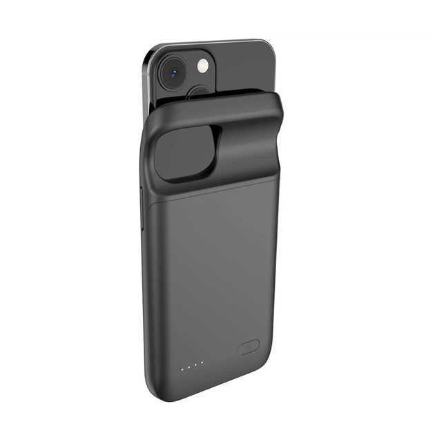 Чехол Tech-Protect Powercase 4700 mAh для iPhone 12 mini | 13 mini Black (9589046917813) - Фото 3 Чехол Tech-Protect Powercase 4700 mAh для iPhone 12 mini | 13 mini Black (9589046917813) - изображение 3