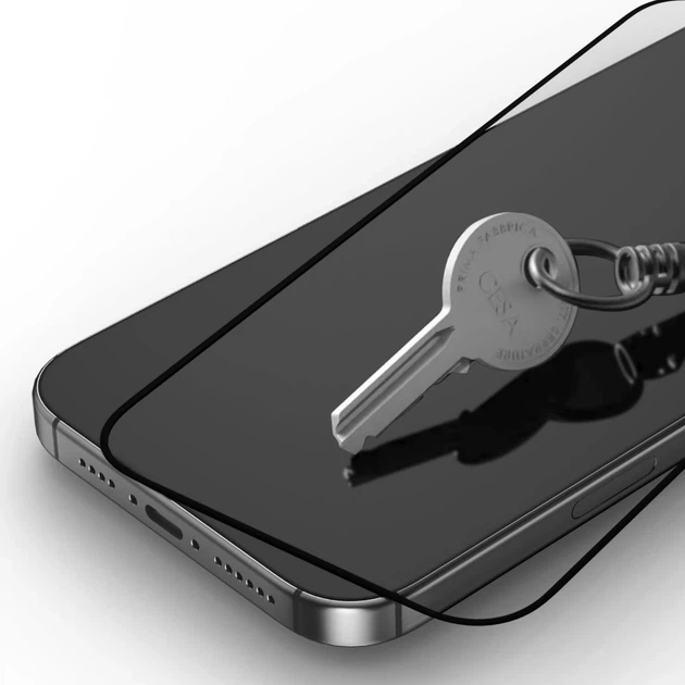 Защитное стекло Tech-Protect Glass Fit+ для Samsung Galaxy XСover 7 (G556) | XCover 7 Pro Black (2 pack) (5906302368112) - изображение 4