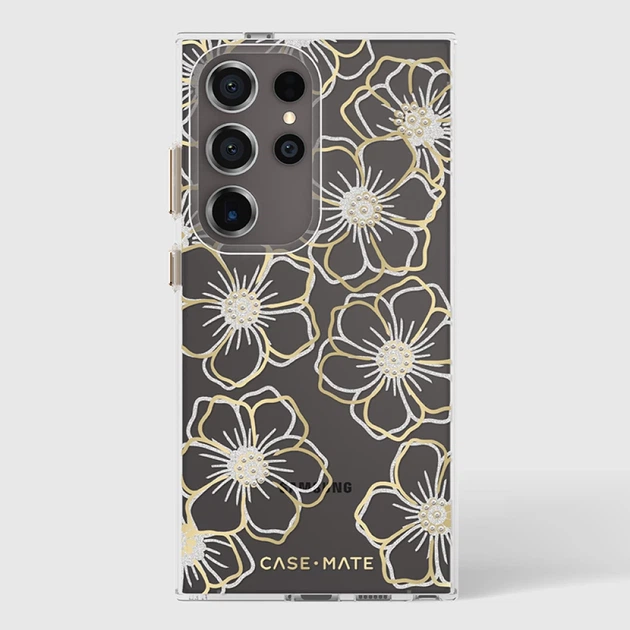 Чехол Case-Mate Floral Gems для Samsung Galaxy S24 Ultra (S928) Gold (CM053436) - Фото 7 Чехол Case-Mate Floral Gems для Samsung Galaxy S24 Ultra (S928) Gold (CM053436) - изображение 7