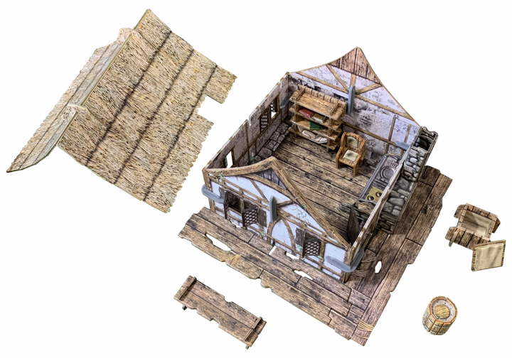 Набір аксесуарів Battle Systems Thatched Cottage (BSTFWE005) (5060660091195) - зображення 2