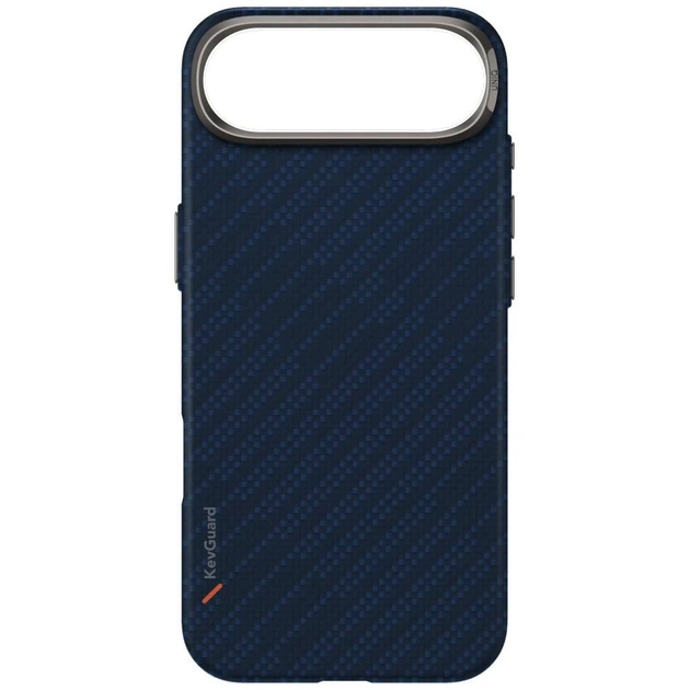 Чохол UNIQ Keva EDGE для iPhone 17 Air Blue with MagSafe (UNIQ-IP6.6(2025)-KEVAEDMTBLU) - зображення 5