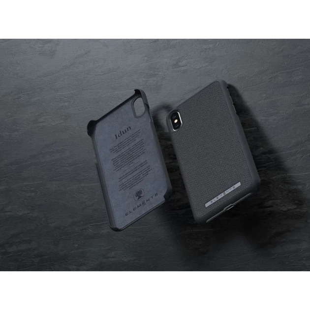 Чехол Nordic Elements Original Idun для iPhone XS Max Mid Grey (E20311) - изображение 8