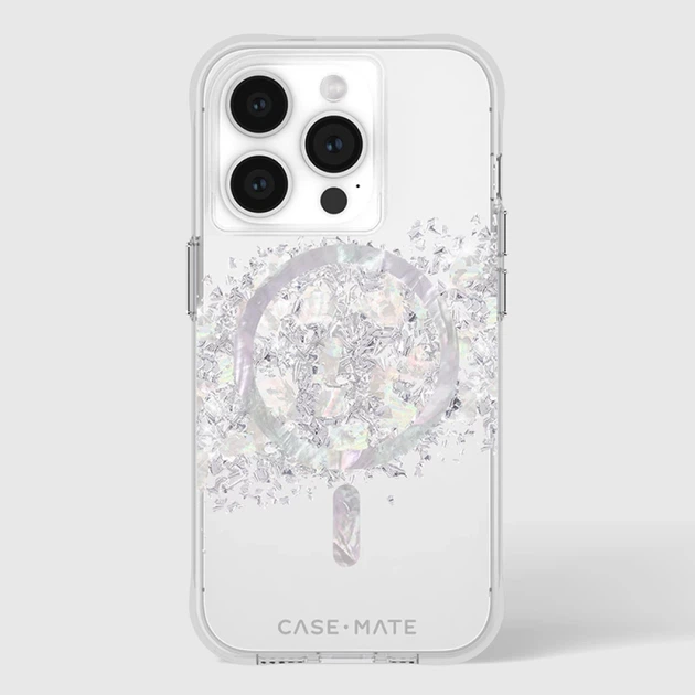 Чохол Case-Mate Karat для iPhone 15 Pro Touch of Pearl with MagSafe (CM051478) - зображення 6
