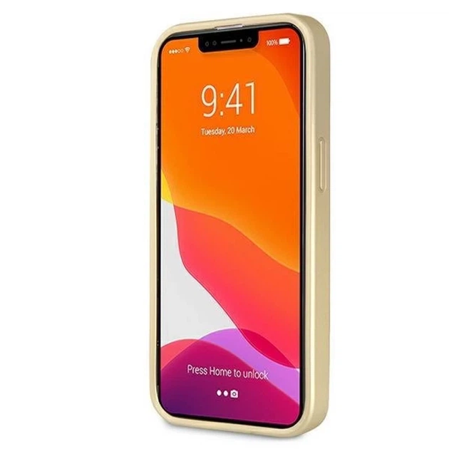 Чохол Guess 4G Collection для iPhone 13 Pro Brown with MagSafe Brown (GUHMP13LG4GB) - зображення 5