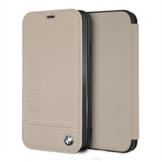 Чохол BMW для iPhone XR Signature Taupe (BMFLBKI61LLST) - Фото 1 Чохол BMW для iPhone XR Signature Taupe (BMFLBKI61LLST) - зображення 1