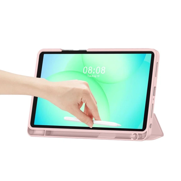 Чехол Tech-Protect SC Pen для Samsung Galaxy Tab A11 Plus | A9 Plus 11.0 Pink (5906302335145) - Фото 5 Чехол Tech-Protect SC Pen для Samsung Galaxy Tab A11 Plus | A9 Plus 11.0 Pink (5906302335145) - изображение 5