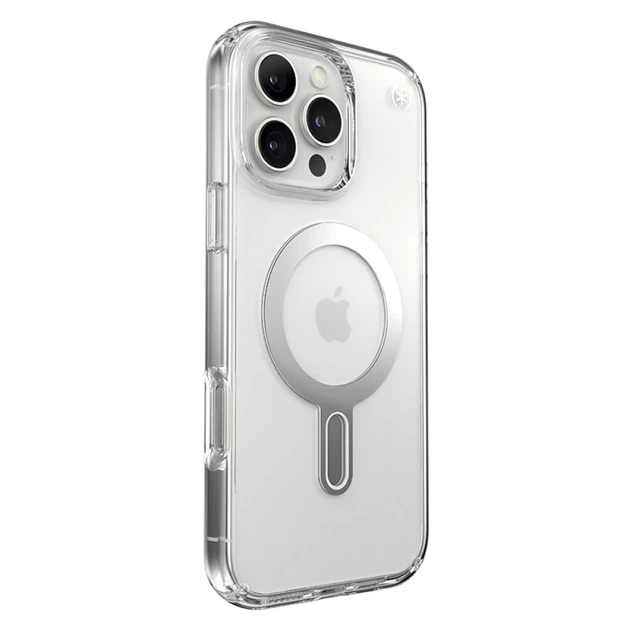 Чехол Speck Presidio Perfect-Clear ClickLock для iPhone 16 Pro Max Clear Chrome with MagSafe (150727-3199) - изображение 12