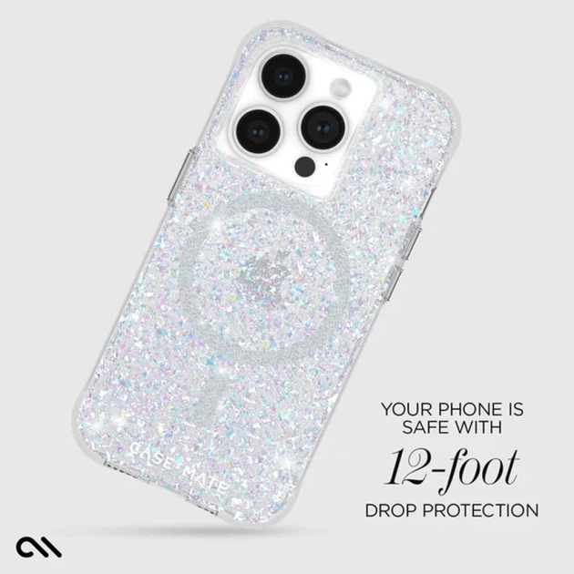 Чехол Case-Mate Twinkle для iPhone 15 Pro Disco with MagSafe (CM051474) - Фото 11 Чехол Case-Mate Twinkle для iPhone 15 Pro Disco with MagSafe (CM051474) - изображение 11