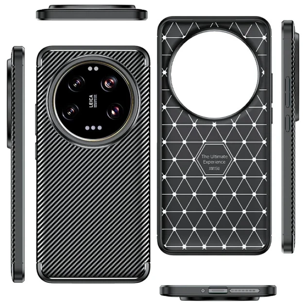 Чохол Beline Carbon Armor для Xiaomi 15 Black (5906849667198) - зображення 3
