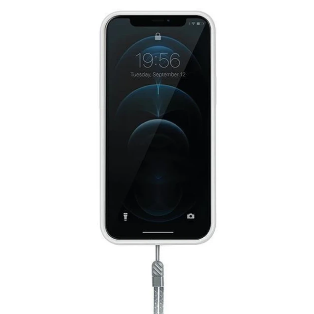 Чохол Uniq Heldro для iPhone 12 Pro Max Natural Frost Antimicrobial (UNIQ-IP6.7HYB(2020)-HELFRO) - зображення 3