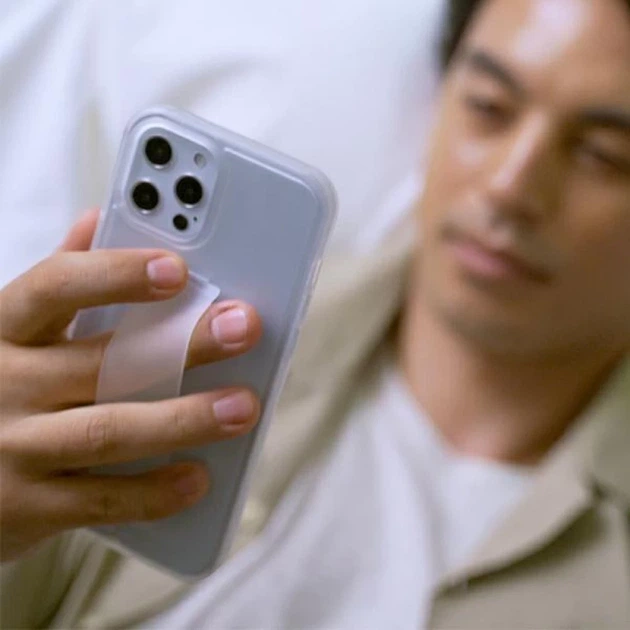Чохол Uniq Heldro для iPhone 12 Pro Max Natural Frost Antimicrobial (UNIQ-IP6.7HYB(2020)-HELFRO) - зображення 6