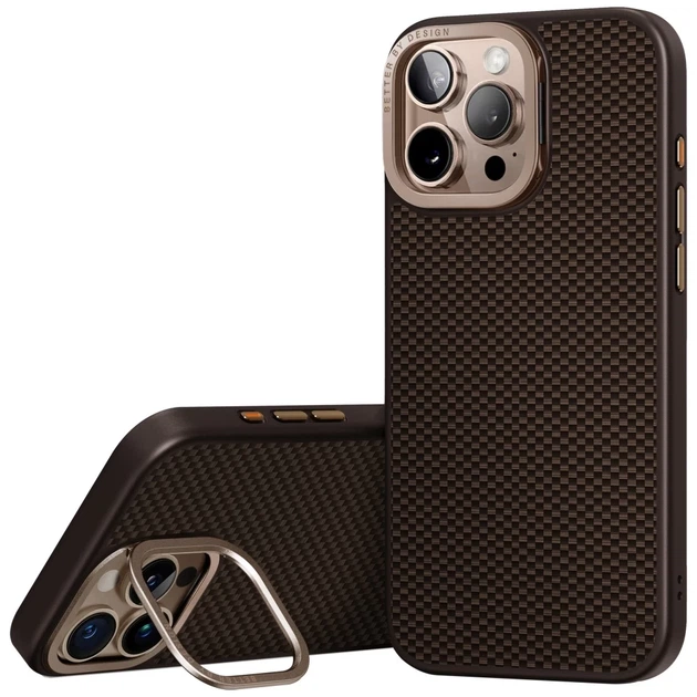 Чохол UNIQ Keva Max для iPhone 16 Pro Umber Brown with MagSafe (UNIQ-IP6.3P(2024)-KEVMMBWN) - Фото 2 Чохол UNIQ Keva Max для iPhone 16 Pro Umber Brown with MagSafe (UNIQ-IP6.3P(2024)-KEVMMBWN) - зображення 2