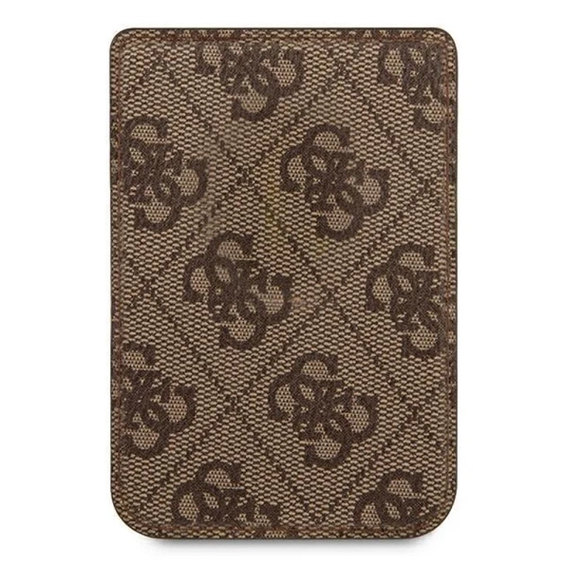 Магнітний гаманець Guess Wallet Brown with MagSafe Brown (GUWMS4GTLBR) - Фото 3 Магнітний гаманець Guess Wallet Brown with MagSafe Brown (GUWMS4GTLBR) - зображення 3