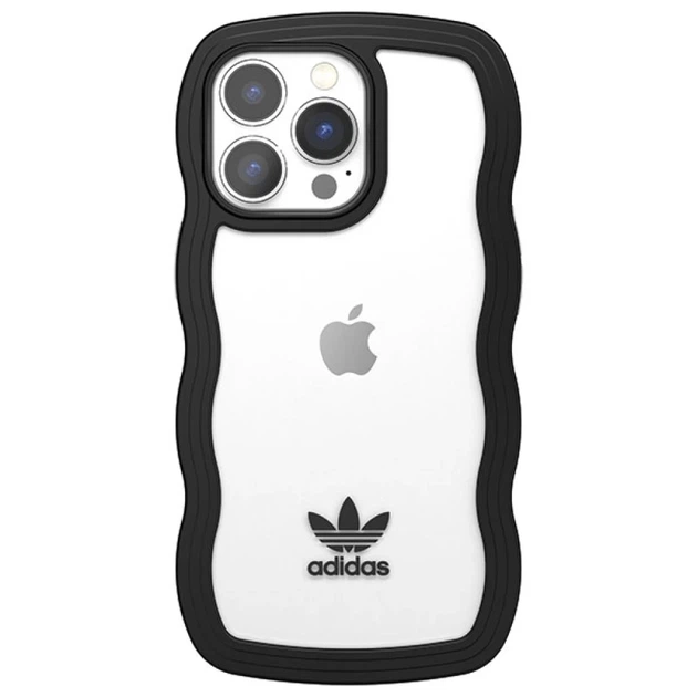 Чохол Adidas OR Wavy Case для iPhone 13 | 13 Pro Black Transparent (51900) - зображення 3