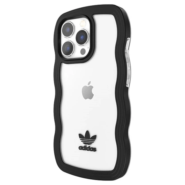 Чохол Adidas OR Wavy Case для iPhone 13 | 13 Pro Black Transparent (51900) - зображення 4