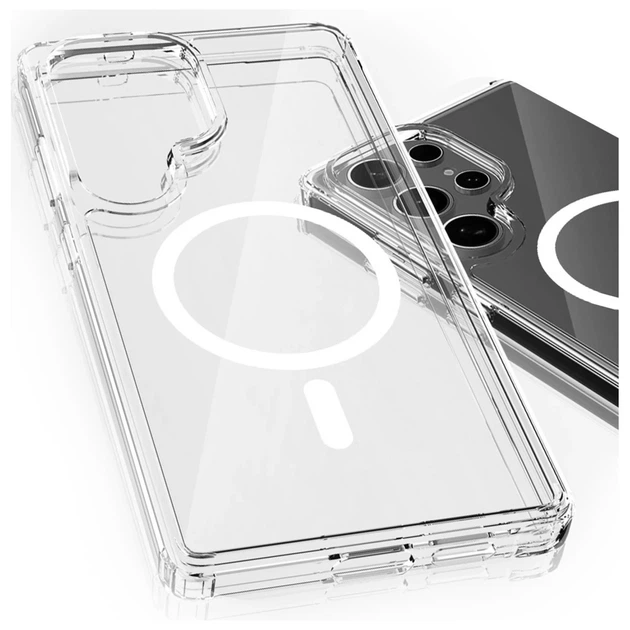 Чехол 3mk Armor MagCase для Samsung Galaxy S25 Ultra (S938) Clear with MagSafe (5903108658645) - изображение 2