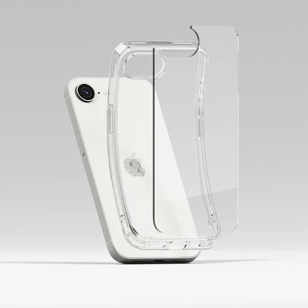 Чохол Ringke Fusion для iPhone 16e Clear (8800293852544) - зображення 4
