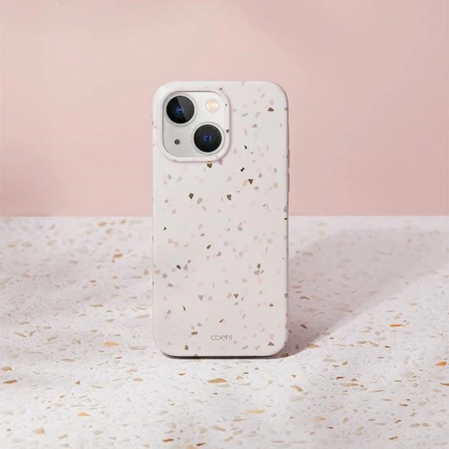 Чохол Uniq Coehl Terrazzo для iPhone 14 | 13 Sandstone (UNIQ-IP6.1(2022)-TEZSSTN) - зображення 2