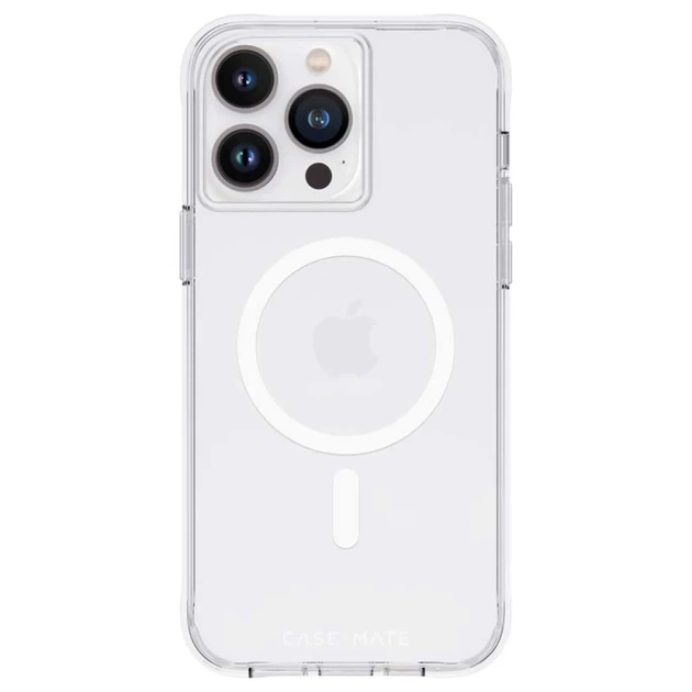 Чохол Case-Mate Tough Clear для iPhone 14 Pro Max Clear with MagSafe (CM049416) - Фото 1 Чохол Case-Mate Tough Clear для iPhone 14 Pro Max Clear with MagSafe (CM049416) - зображення 1