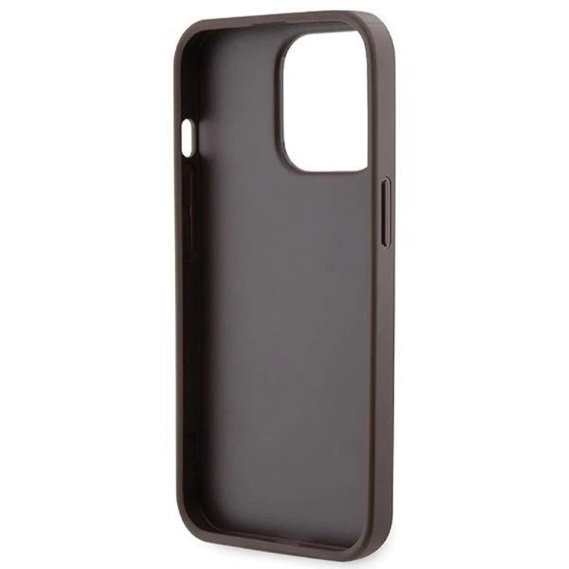 Чохол Guess Crossbody 4G Metal Logo для iPhone 13 Pro Brown (GUHCP13LP4TDSCPW) - зображення 6