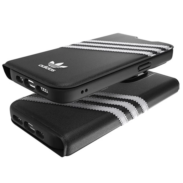Чохол-книжка Adidas OR Booklet Case PU для iPhone 14 Pro Black White (50196) - зображення 6