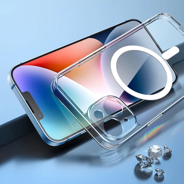 Чехол Ugreen Classy Clear Magnetic Protective Case для iPhone 14 Plus Transparent with MagSafe (90935-UGREEN) - изображение 6