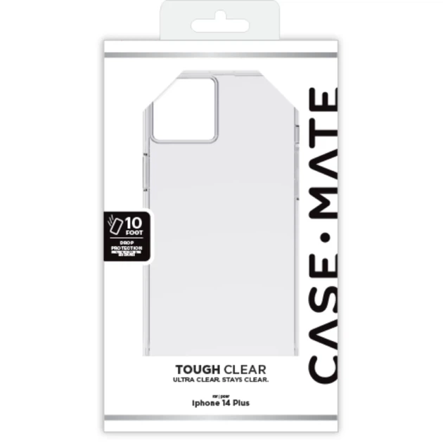 Чехол Case-Mate Tough Clear для iPhone 14 Plus Clear (CM049260) - Фото 5 Чехол Case-Mate Tough Clear для iPhone 14 Plus Clear (CM049260) - изображение 5