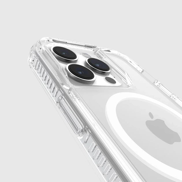 Чехол Case-Mate Ultra Tough D3O Clear для iPhone 15 Pro Clear with MagSafe (CM051486) - Фото 7 Чехол Case-Mate Ultra Tough D3O Clear для iPhone 15 Pro Clear with MagSafe (CM051486) - изображение 7