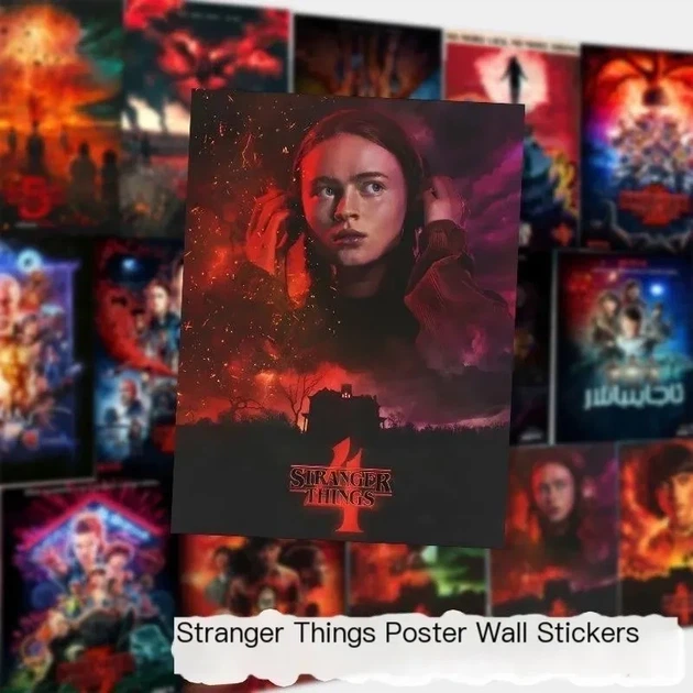 32 декоративных постеров сериала Stranger Things «Очень странные дела» - изображение 4