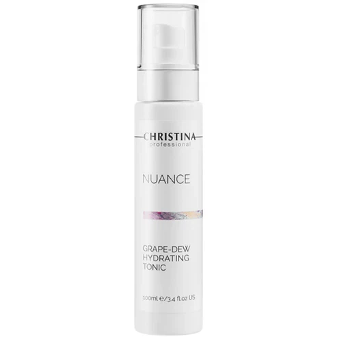 Зволожувальний тонік із екстрактом винограду CHRISTINA 100 мл Nuance Grape Dew Hydrating Tonic - Фото 1 Зволожувальний тонік із екстрактом винограду CHRISTINA 100 мл Nuance Grape Dew Hydrating Tonic - зображення 1