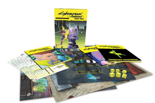 Gra planszowa Black Monk Cyberpunk Edgerunners Pakiet Misji (CRED007) (5907729440399) - obraz 3
