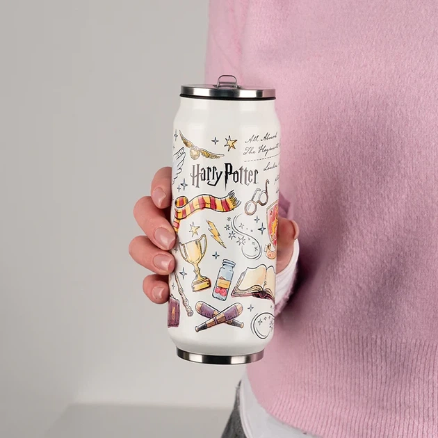 Термочашка с трубочкой Kite Harry Potter 500 мл (HP25-1264) - Фото 4 Термочашка с трубочкой Kite Harry Potter 500 мл (HP25-1264) - изображение 4