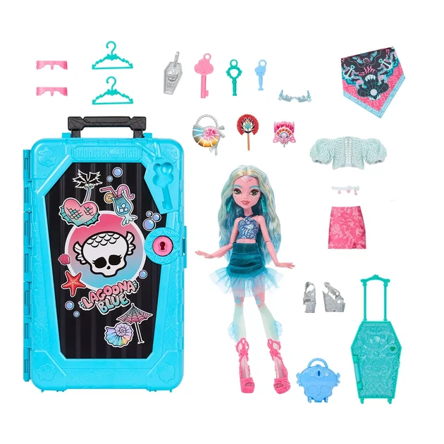 Лялька Monster High Кошмарні канікули Жахо-секрети Лагуни (JDR51) - зображення 2