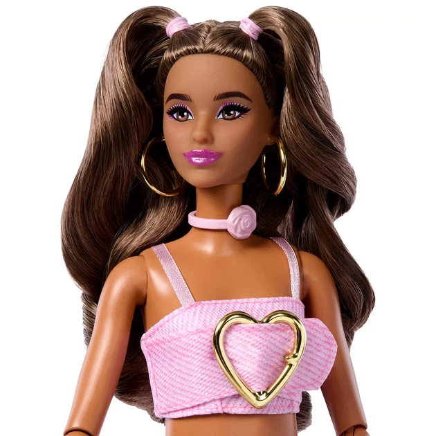 Лялька Barbie Deluxe Style Трояндовий сет у барбікорі (JJN72) - Фото 3 Лялька Barbie Deluxe Style Трояндовий сет у барбікорі (JJN72) - зображення 3