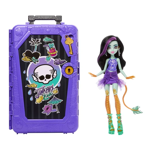 Кукла Monster High Кошмарные каникулы Страхо-секреты Джинифаер (JDR52) - Фото 5 Кукла Monster High Кошмарные каникулы Страхо-секреты Джинифаер (JDR52) - изображение 5