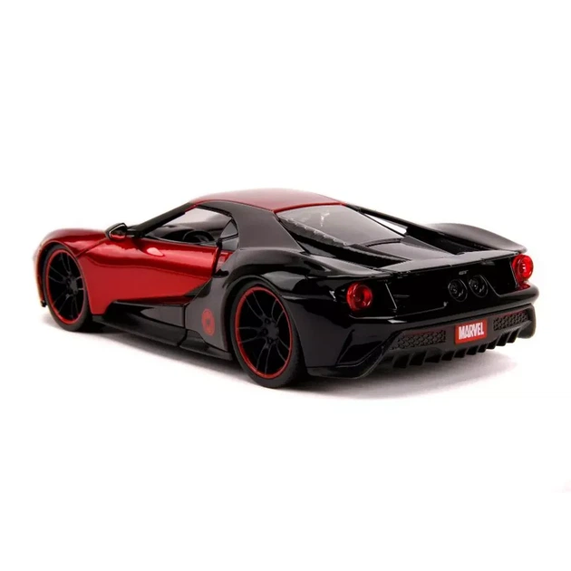 Автомодель Marvel Spider Man Ford GT 2017 с фигуркой 1:24 (253225008) - изображение 4