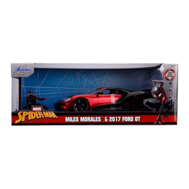 Автомодель Marvel Spider Man Ford GT 2017 с фигуркой 1:24 (253225008) - изображение 5