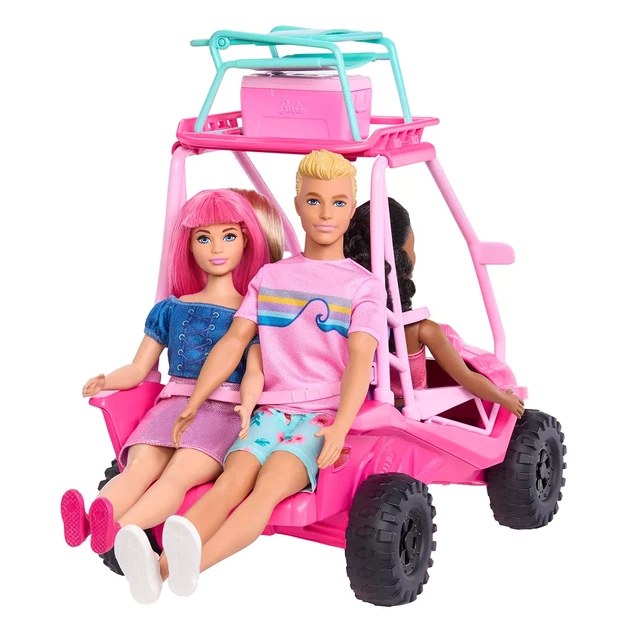 Игровой набор Barbie Таинственные приключения Пляжный багги (JFV68) - Фото 5 Игровой набор Barbie Таинственные приключения Пляжный багги (JFV68) - изображение 5