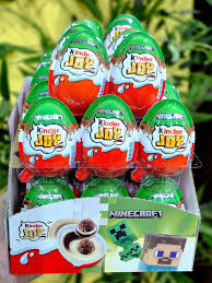 Комплект Kinder Joy 5 шт Minecraft Майнкрафт по 20 г - Фото 1 Комплект Kinder Joy 5 шт Minecraft Майнкрафт по 20 г - зображення 1