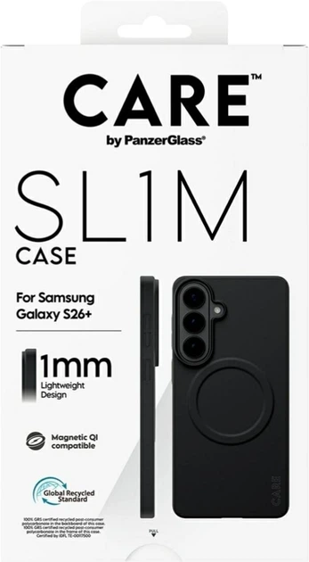Etui CARE by PanzerGlass SL1M do Samsung Galaxy S26+ Black (CR06231) - obraz 6