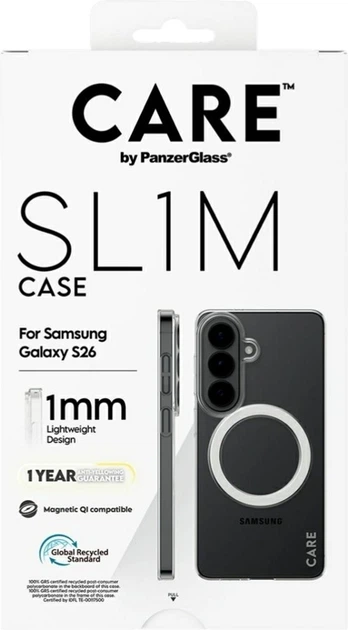 Etui CARE by PanzerGlass SL1M do Samsung Galaxy S26 Transparent (CR28187) - obraz 6