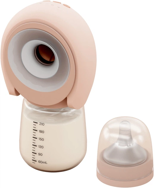 Лактатор Momini SippyPump чотирифазний електричний односторонній рожевий (5906601060656) - зображення 4