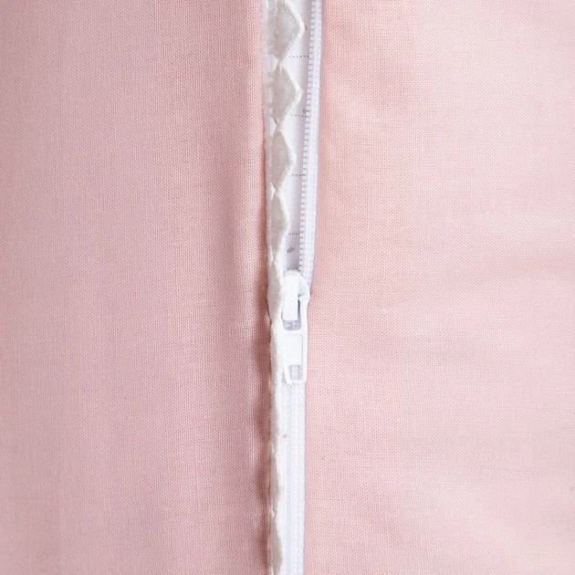 Komplet pościeli Homla Cherish Love Poszewka na pościel 160 x 200 cm + 2 poszewki na poduszki 70x80 cm z baweŁny z lamówką w serca  różowy (5906496767685) - obraz 4