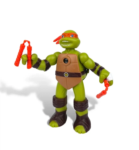 Ігровий набір TMNT «Черепашки-ніндзя» з проектором Мікеланджело 15 см (0810-B-3) - зображення 4