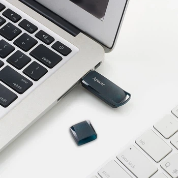 Внешний SSD Apacer AS711A 250GB USB 3.2 Gen 2 Blue (AP250GAS711AU-1) - изображение 4
