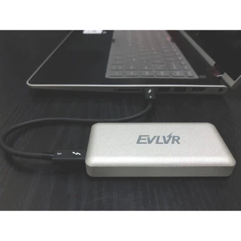 Зовнішній SSD Patriot EVLVR 512GB Thunderbolt 3 до 2800MB/s (PE512GTB3ECSSDR) - зображення 2