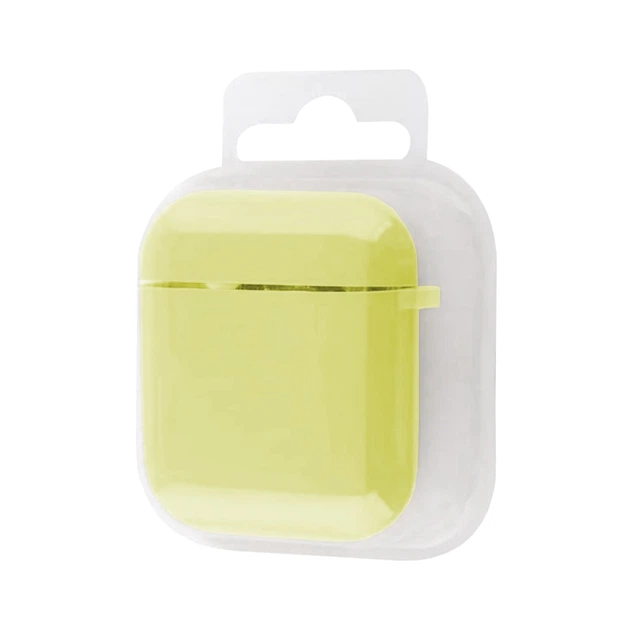 Чехол Silicone Case с микрофиброю для Airpods 1 / Airpods 2 Flash - изображение 2