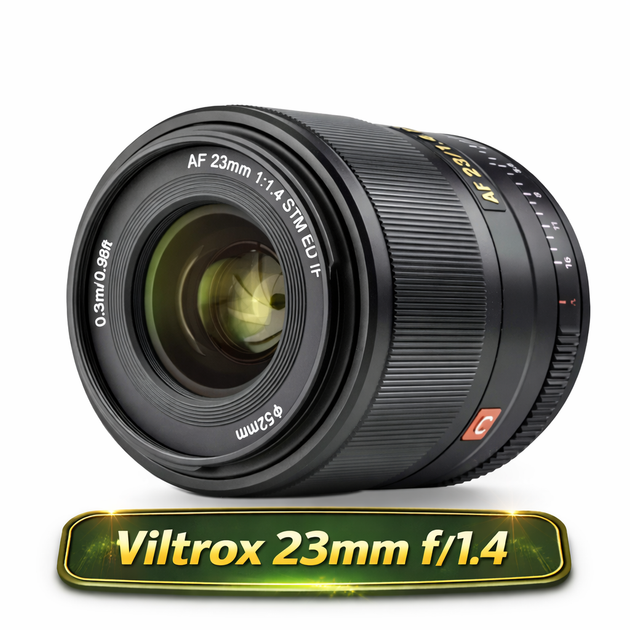 Профессиональный Viltrox 23mm f/1.4 для Sony E - Фото 1 Профессиональный Viltrox 23mm f/1.4 для Sony E - изображение 1